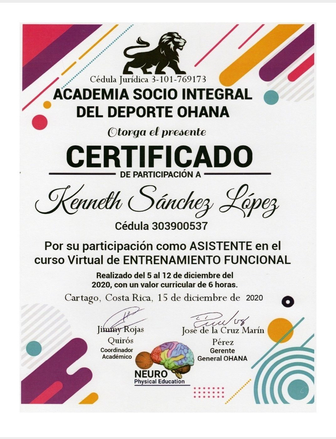 Entrenamiento Funcional